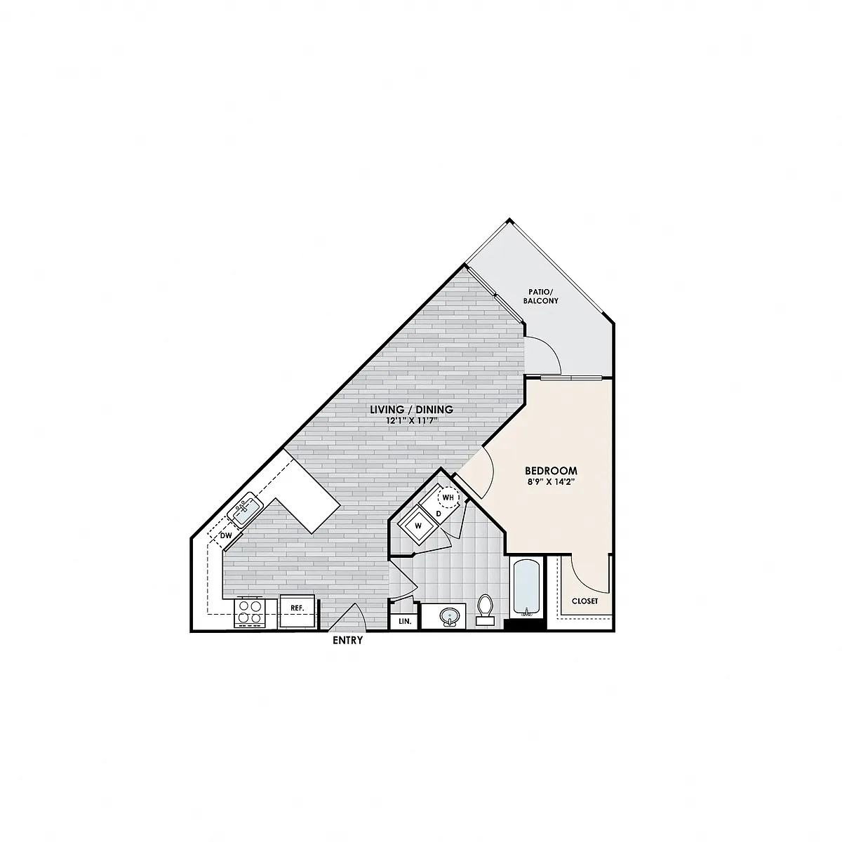 Floor plan A1D