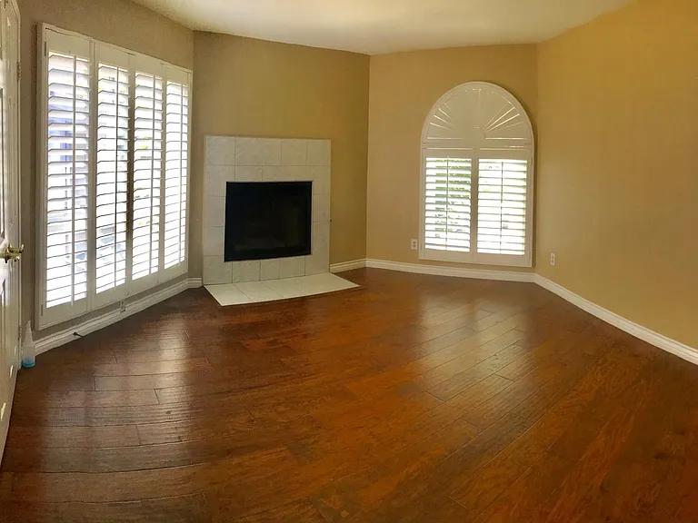 Master bedroom fireplae