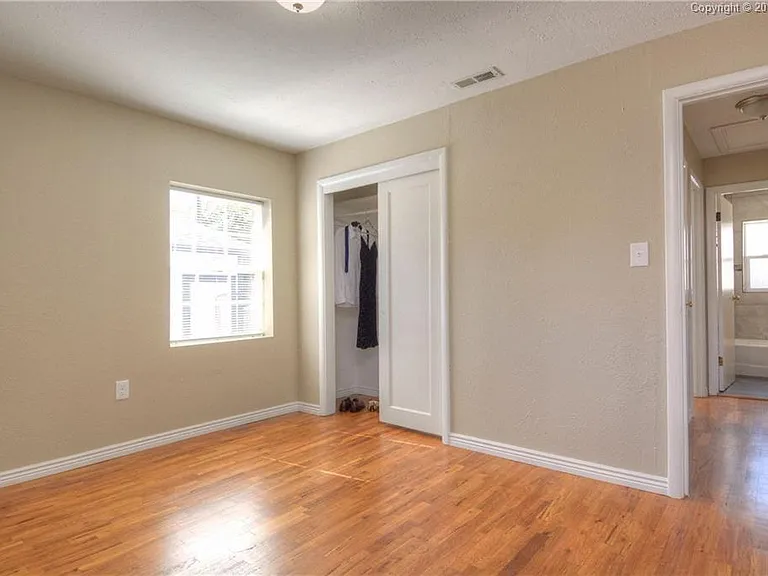 Master closet & hallway