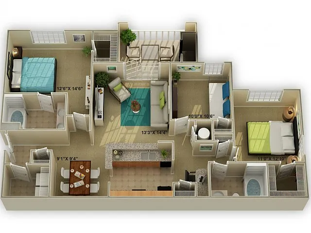 Floor plan Walden