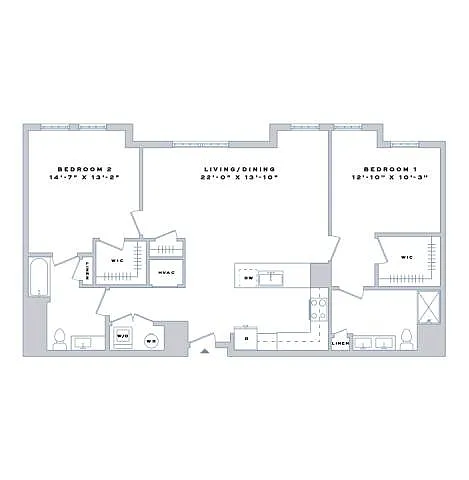 Floor plan B17