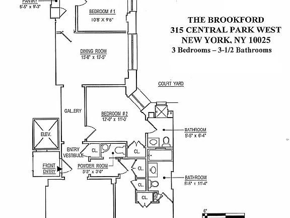 2nd image of 315 Central Park W APT 9N