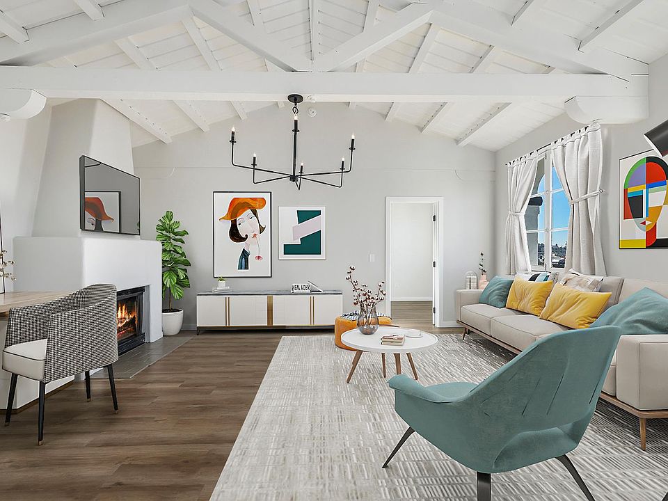Virtual Staging of Living Room
