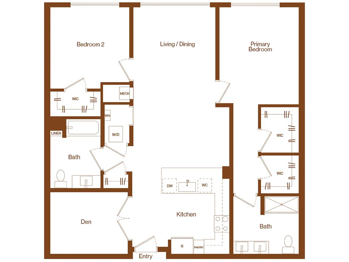 Floor plan B8