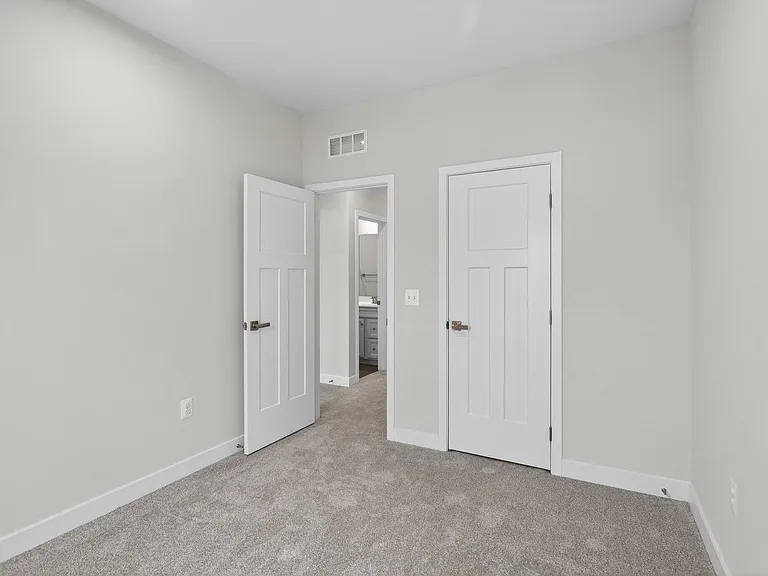 View from the front wall of bedroom 2