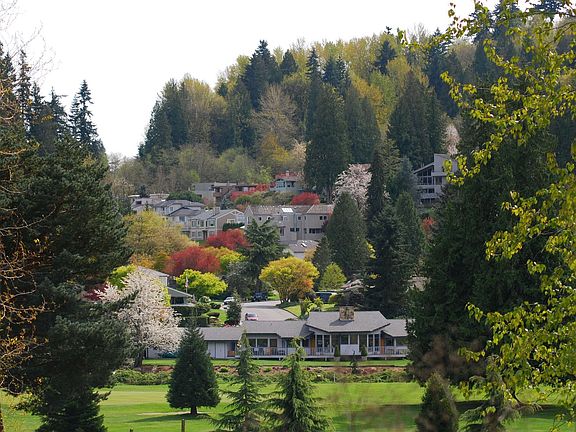 view into Valhalla from golf course