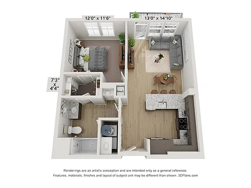 Floor plan A3 - Topaz