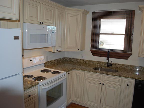 Kitchen with granite