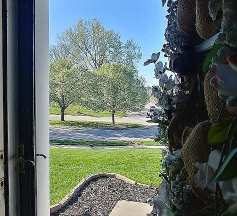 Your private view out your front door...