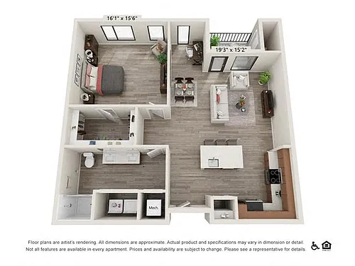 Floor plan 1D