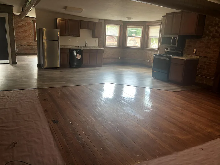 Kitchen leading to Bedroom # 3/den