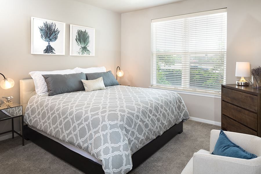 Expansive master bedrooms