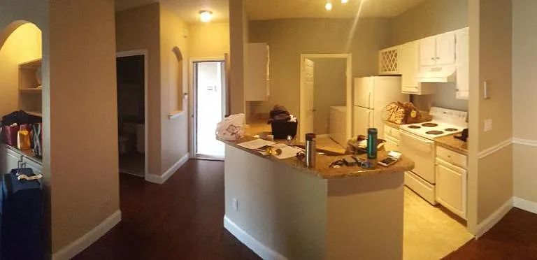Open spacious living area
