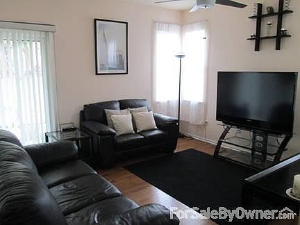 spacious open floor plan
						:
						hardwood floors/not laminate