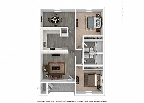 Floor plan Agave Renovated