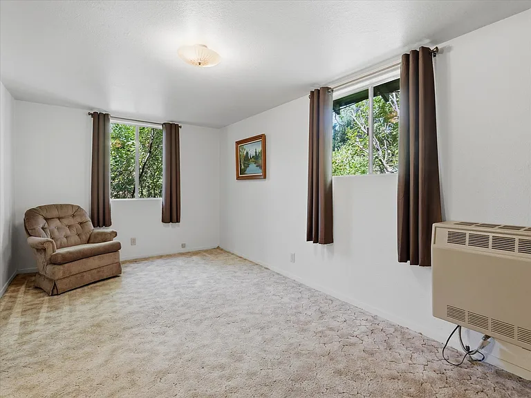 Living and bedroom space in ADU