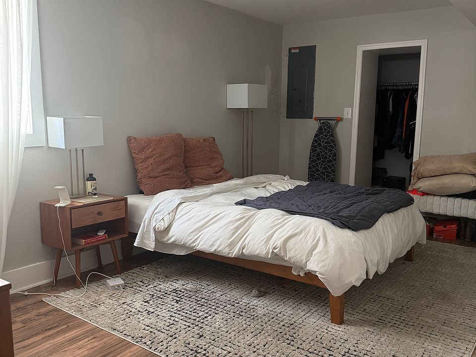 Bedroom with large size closet