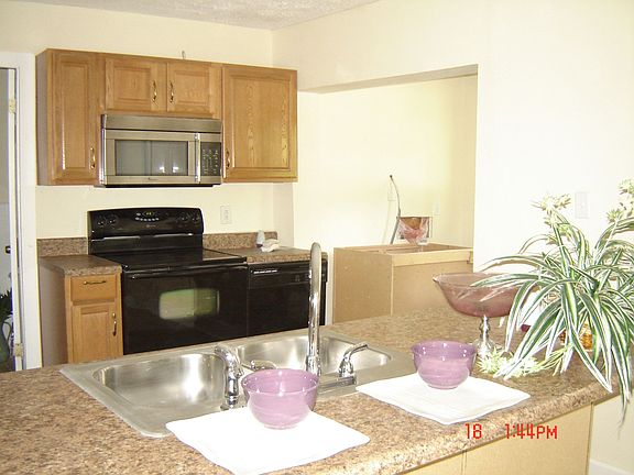 Kitchen - Island & Black Appliances
