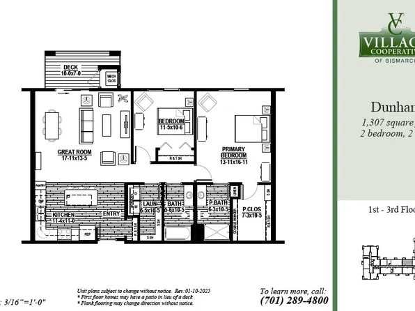 Dunham Plan, Village Cooperative of Bismarck (Active Adults 62+)