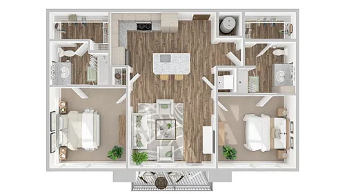 Floor plan B2A