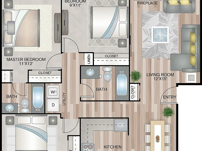 1150 square feet 1150 square feet