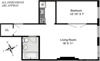 Rented by City Connections Realty