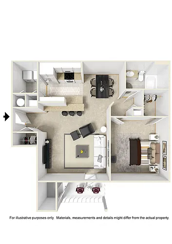 Floor plan Everglades