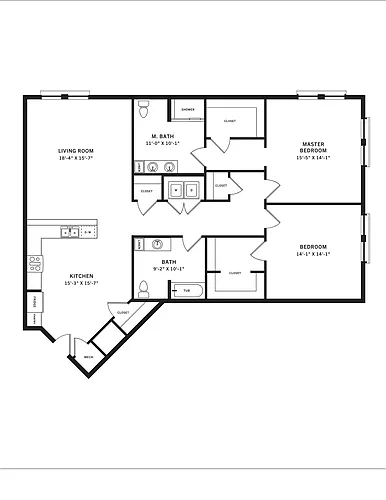 Floor plan B3