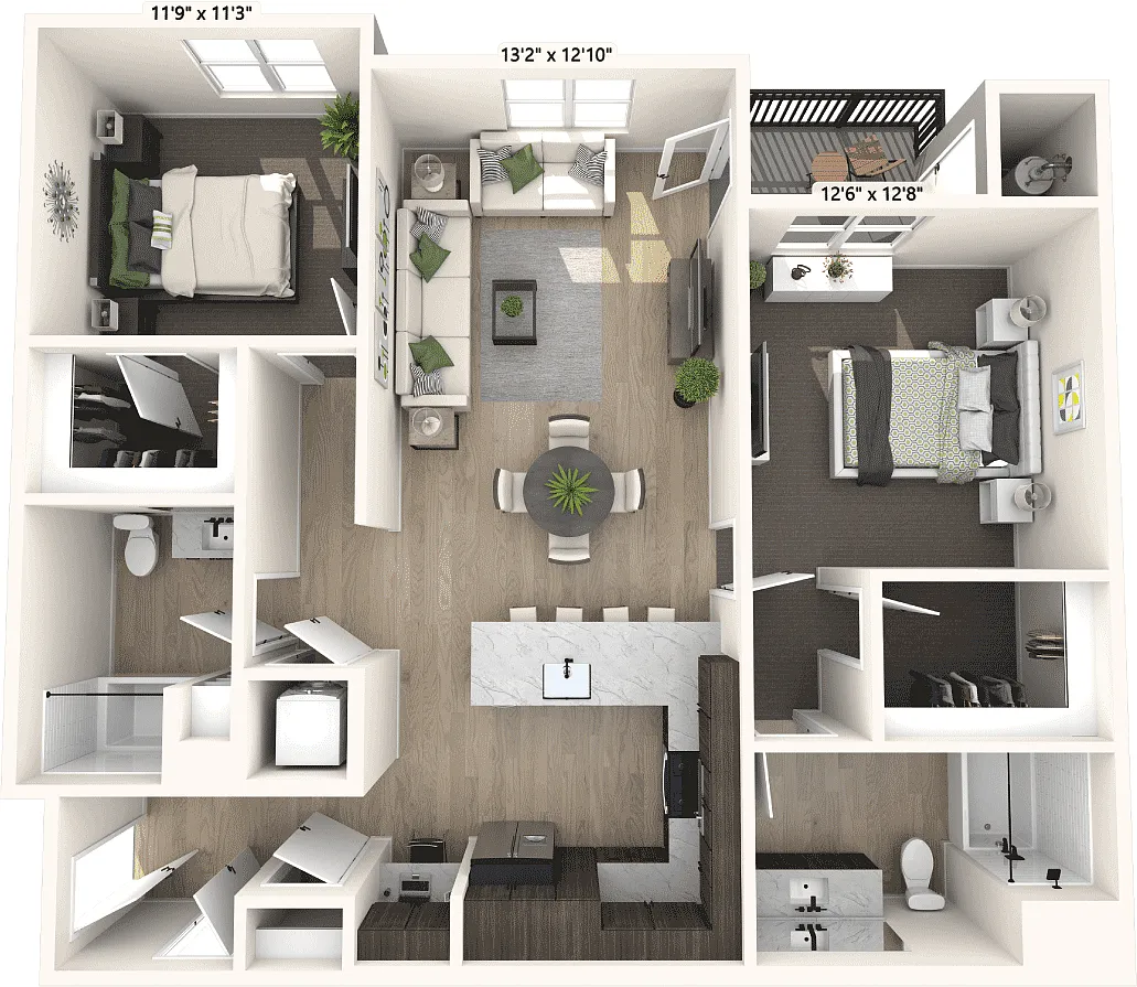 Floor plan Laguna