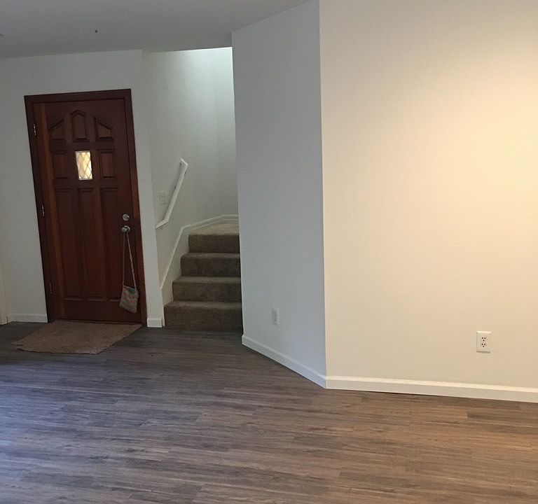 Entry Door and stairs