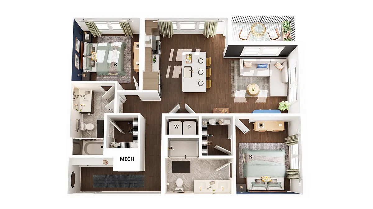 Floor plan B1