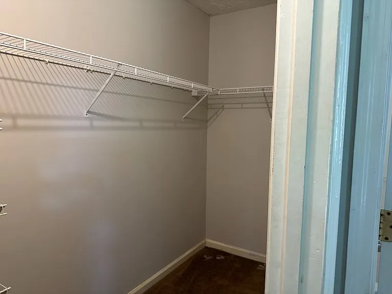 Walk in closed for the master bedroom.