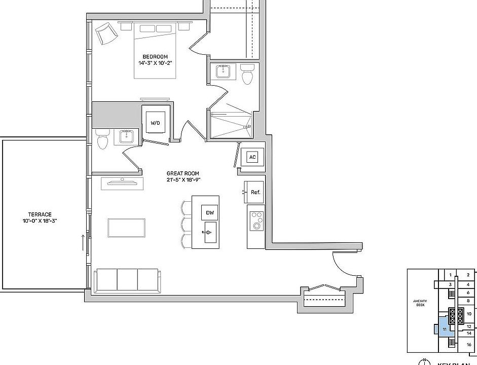 1st image of 600 NE 1st Ave #1711