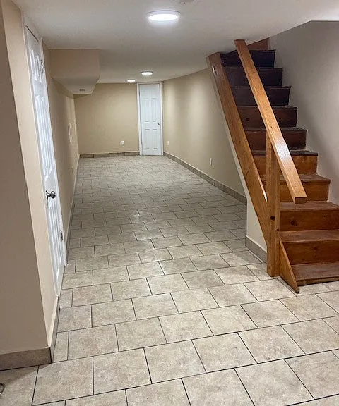 Finished basement