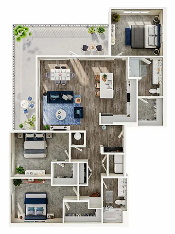 Floor plan C1
