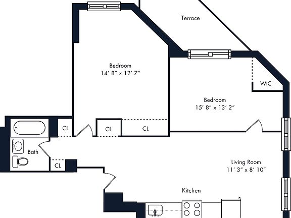 2nd image of 480 2nd Ave APT 14C