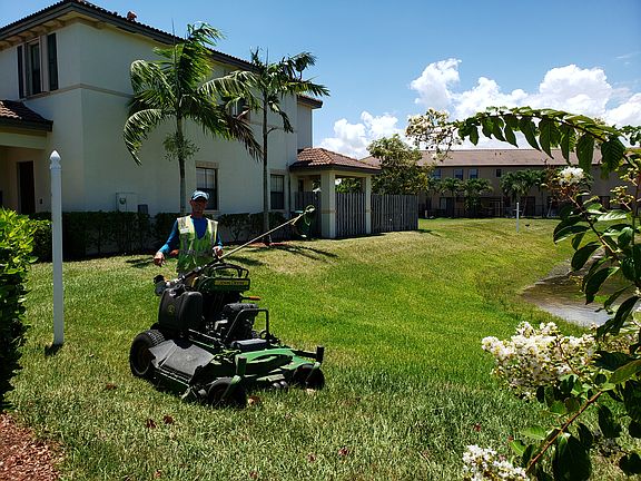 HOA includes green areas 