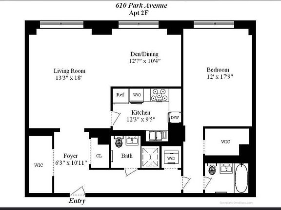 2nd image of 610 Park Ave APT 2F