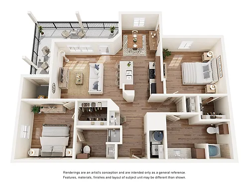 Floor plan B3