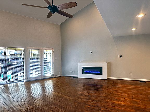 real wood floors throughout