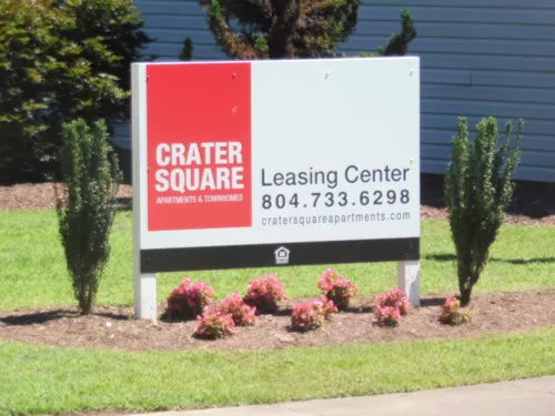 Sign - Crater Square