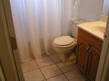 first bathroom