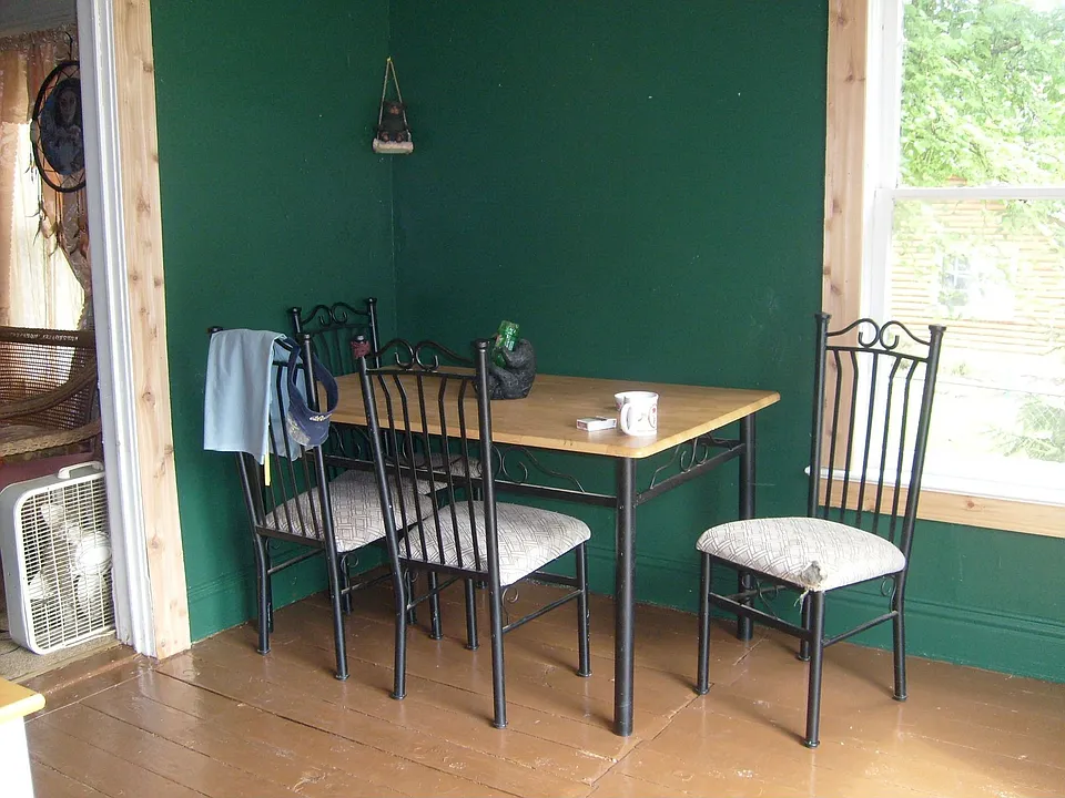 dining ; old floor removed, have no old pics of before.