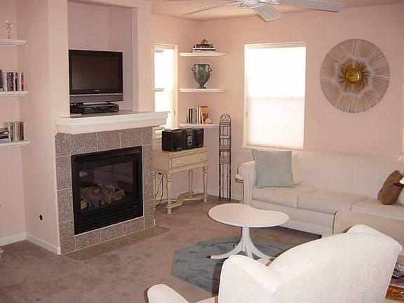 Gas Fireplace in Living Room