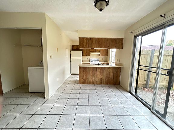 Living room and kitchen