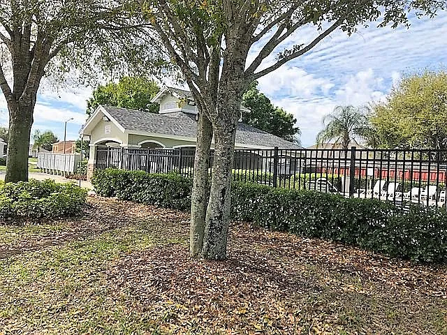 Club house near pool