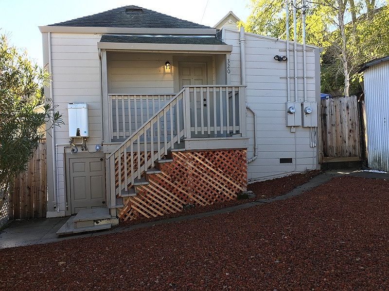 View From Alley Toward House