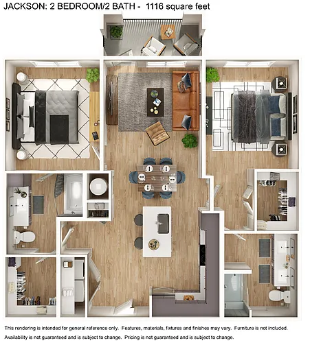 Floor plan B1.2 - Jackson