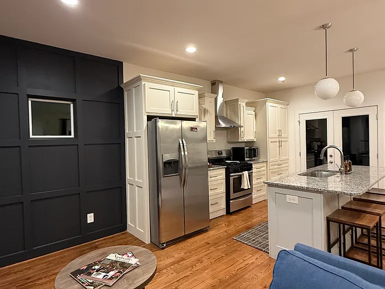 Living room. open to kitchen