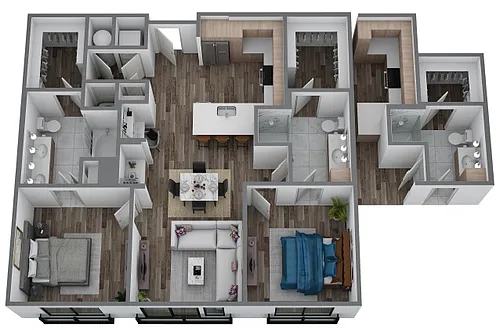 Floor plan H